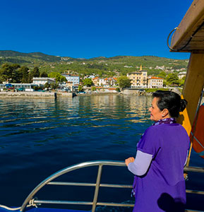 Lovran - crkva sv. Jurja i hotel Park